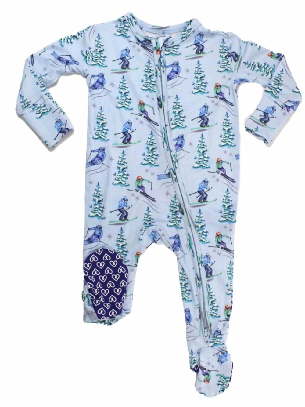 Lev Baby - Breck Zippered Footie Pajamas